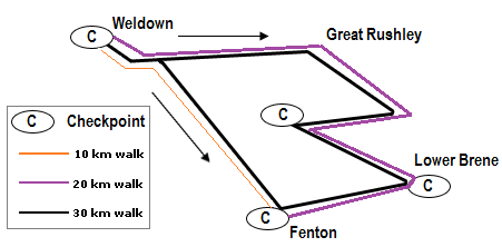 Wall for Charity Map