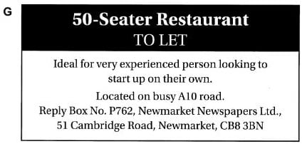 GT Reading 50-seater Restaurant To Let